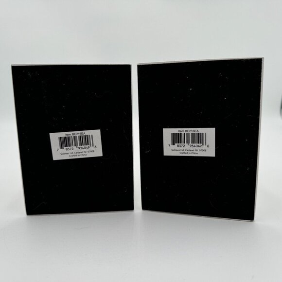 Bookends Book Ends Golden Pineapple Lucky 1 Pair Book Stoppers Bookshelves Decor - Picture 4 of 4